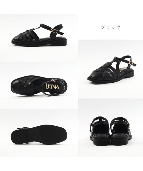 FOOT PLACE(フットプレイス)/レディース サンダル グルカサンダル スクエアトゥ ストラップ フラット ローヒール レナ LENA TS－2940/img05