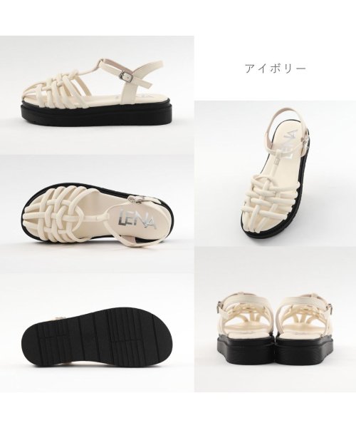 FOOT PLACE(フットプレイス)/レディース サンダル チューブストラップサンダル グルカサンダル 厚底 ストラップ レナ LENA TS－28115/img06