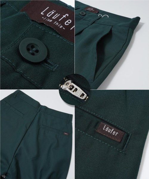 1111clothing(ワンフォークロージング)/【 Laufer TR ワイド スラックス 】 ワイドパンツ メンズ TR スラックス レディース タックパンツ テーパードパンツ バルーンパンツ ボトムス/img04