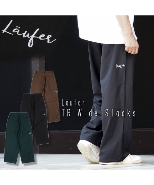 1111clothing(ワンフォークロージング)/【 Laufer TR ワイド スラックス 】 ワイドパンツ メンズ TR スラックス レディース タックパンツ テーパードパンツ バルーンパンツ ボトムス/img19