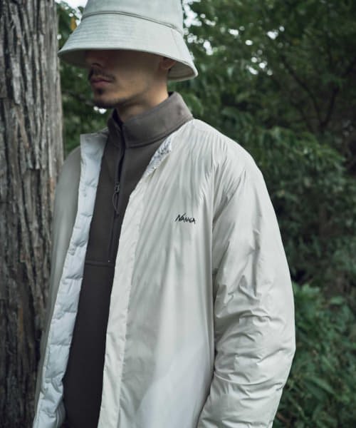 『一部WEB限定カラー/サイズ』『別注』NANGA×DOORS　インナーダウン KHAKI ナンガ ECRU MOCHA