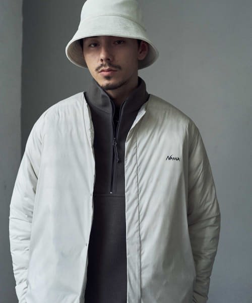 『一部WEB限定カラー/サイズ』『別注』NANGA×DOORS　インナーダウン KHAKI ナンガ ECRU MOCHA