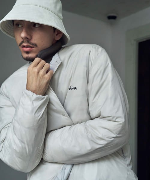 『一部WEB限定カラー/サイズ』『別注』NANGA×DOORS　インナーダウン KHAKI ナンガ ECRU MOCHA