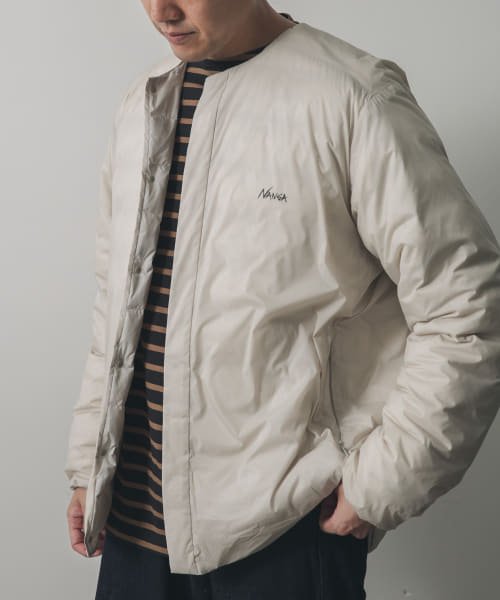 『一部WEB限定カラー/サイズ』『別注』NANGA×DOORS　インナーダウン KHAKI ナンガ ECRU MOCHA