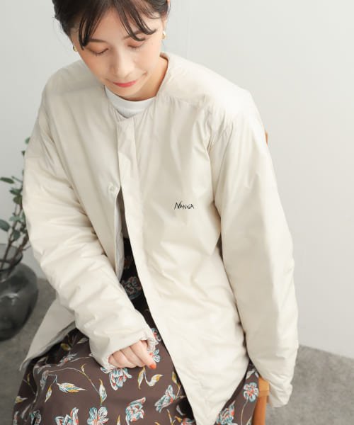 『一部WEB限定カラー/サイズ』『別注』NANGA×DOORS　インナーダウン KHAKI ナンガ ECRU MOCHA