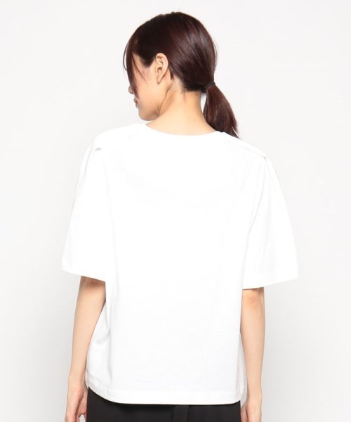 BENETTON (women)(ベネトン（レディース）)/センタープリーツラグランスリーブ半袖Tシャツ・カットソー/img07