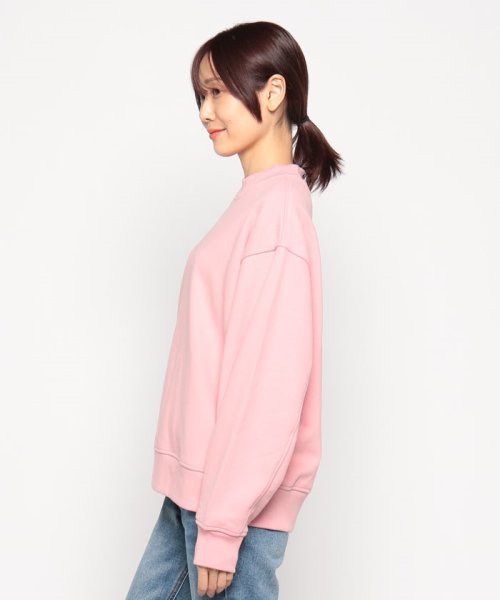 LEVI’S OUTLET(リーバイスアウトレット)/LEVI'S(R) MADE&CRAFTED(R)クルーネック スウェットシャツ ピンク BLUSH/img01
