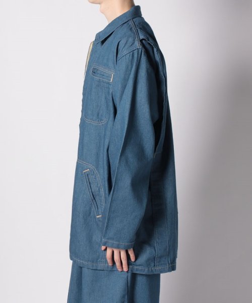LEVI’S OUTLET(リーバイスアウトレット)/【セットアップ対応商品LEVI'S(R) MADE&CRAFTED(R) DENIM FAMILY ショートコート SPRING ブルー インディゴ RINSE/img01