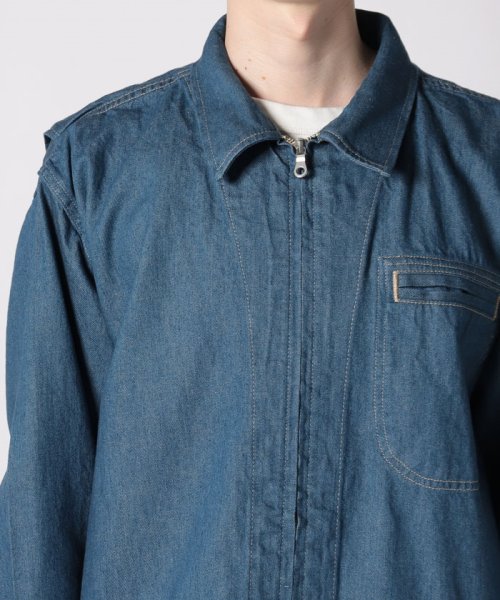 LEVI’S OUTLET(リーバイスアウトレット)/【セットアップ対応商品LEVI'S(R) MADE&CRAFTED(R) DENIM FAMILY ショートコート SPRING ブルー インディゴ RINSE/img03