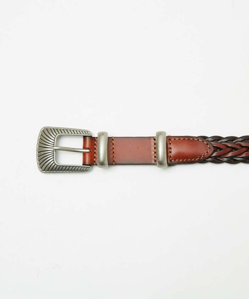 ABAHOUSE(ABAHOUSE)/【WEB限定】WESTERN BELT/ レザーウエスタンベルト/img03