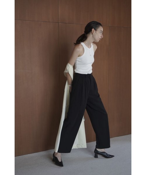 CLANE(クラネ)/BASIC TUCK PANTS/img04