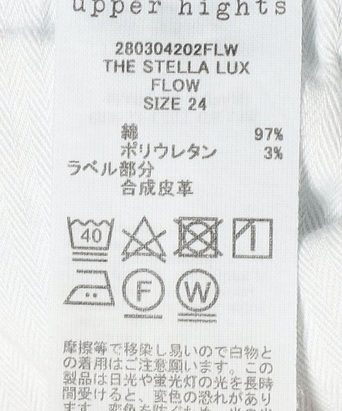 upper hights:THE STELLA LUX 【24S/S新色追加】オリジナルバンダナ付き ハイパーストレッチ スキニー デニ R1804543293(13750円)