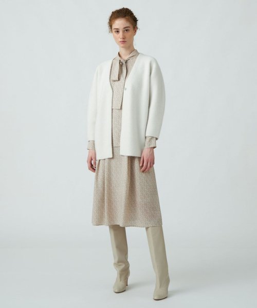 ダブルフェイスフォックス Vネックカーディガン  S1385094194(10560円)