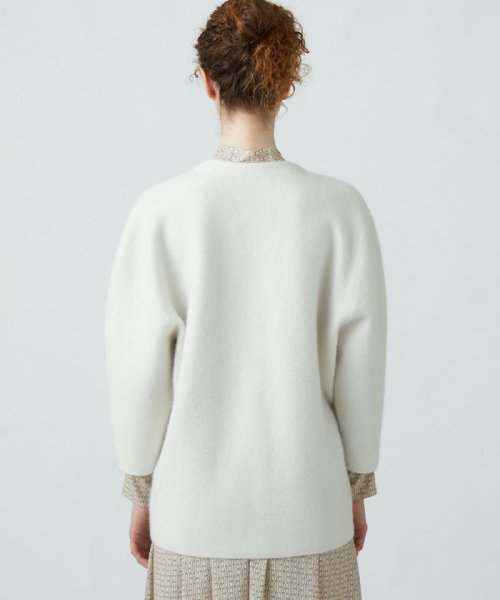 ダブルフェイスフォックス Vネックカーディガン  S1385094194(10560円)