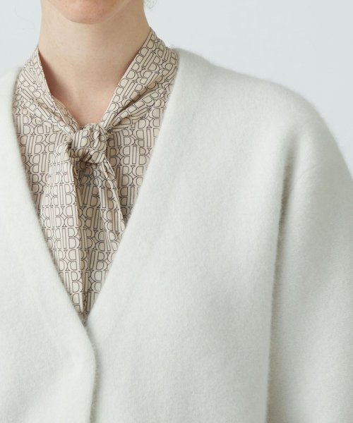 ダブルフェイスフォックス Vネックカーディガン  S1385094194(10560円)