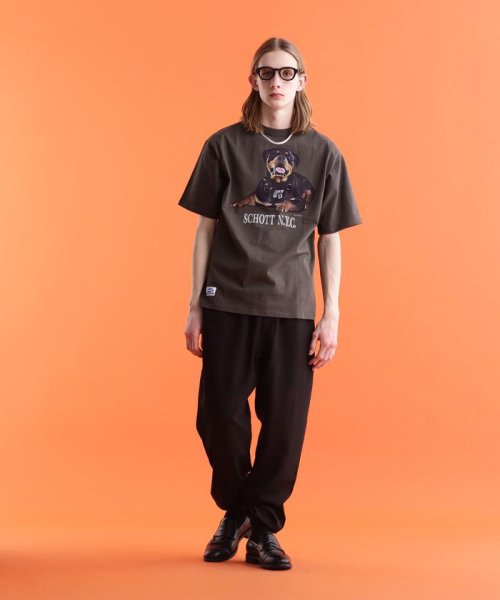 Schott(ショット)/T－SHIRT ROTTWEILER/ロットワイラー Tシャツ/img17