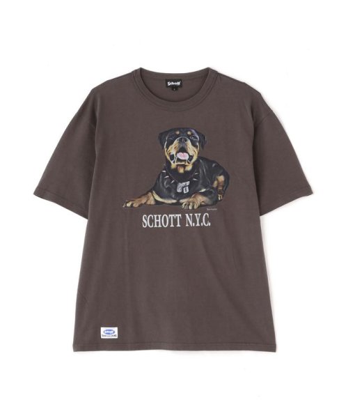 Schott(ショット)/T－SHIRT ROTTWEILER/ロットワイラー Tシャツ/img18