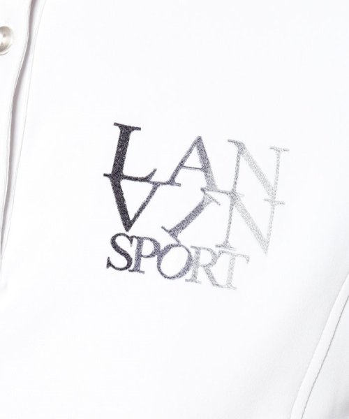 LANVIN SPORT(ランバン スポール)/グラデーションロゴ刺繍長袖ポロシャツ【防風】【アウトレット】/img05