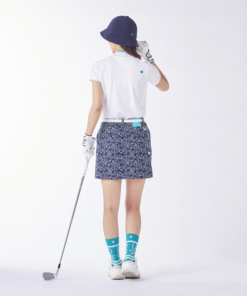 le coq sportif GOLF (ルコックスポルティフ（ゴルフ）)/サンスクリーン ロゴ柄カーゴスカート【アウトレット】/img10