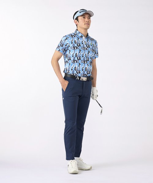 le coq sportif GOLF (ルコックスポルティフ（ゴルフ）)/サンスクリーン ロゴ柄半袖シャツ/img04