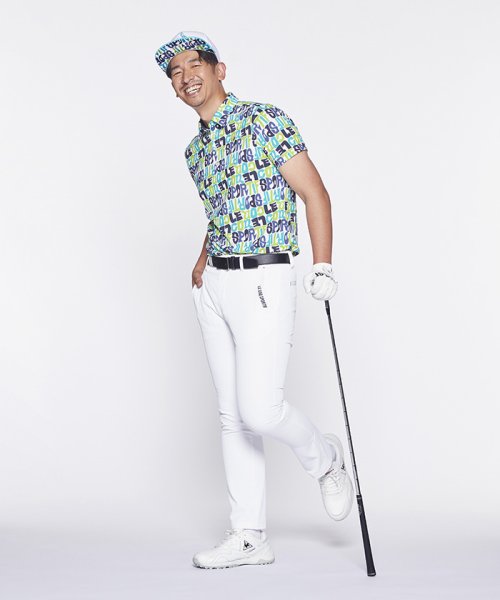 le coq sportif GOLF (ルコックスポルティフ（ゴルフ）)/サンスクリーン ロゴ柄半袖シャツ/img09