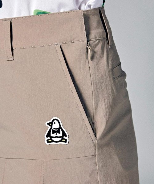 Munsingwear(マンシングウェア)/【ENVOY｜3Colors Penguin logo】はっ水ストレッチフロントプリーツスカート(38cm丈)【アウトレット】/img04
