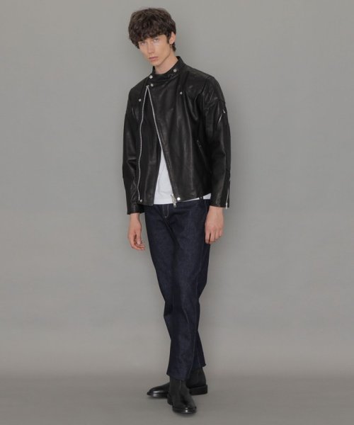 【James Grose/ジェームスグロース】ホースハイドライダースジャケット James