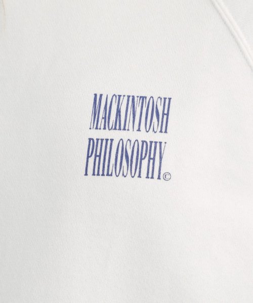 MACKINTOSH PHILOSOPHY(マッキントッシュ フィロソフィー)/GREY LABEL シャープロゴスウェット/img18