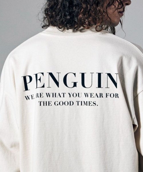 Penguin by Munsingwear(ペンギン　バイ　マンシングウェア)/【永山瑛太着用】HEAVY WEIGHT MOCK NECK SHIRT / ヘビーウェイトモックネックシャツ【アウトレット】/img07