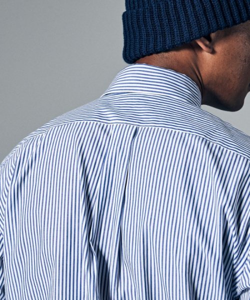 Penguin by Munsingwear(ペンギン　バイ　マンシングウェア)/BROAD CLOTH STRIPE B.D SHIRT / ブロードクロスストライプボタンダウンシャツ【アウトレット】/img07