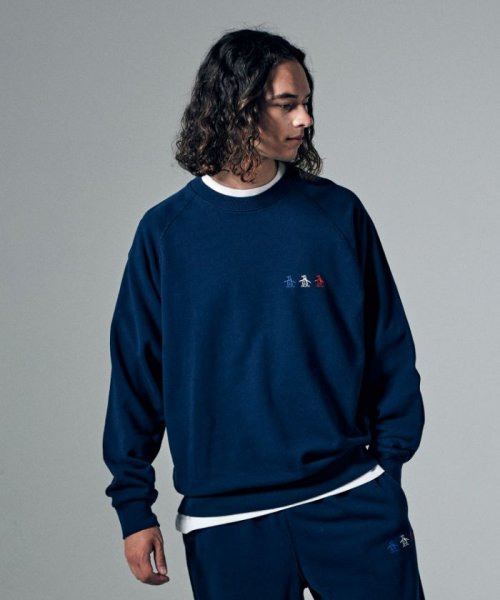 Penguin by Munsingwear(ペンギン　バイ　マンシングウェア)/RAGLAN SLEEVE SWEAT SHIRT / ラグランスリーブスウェットシャツ【アウトレット】/img01