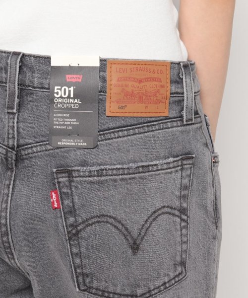 LEVI’S OUTLET(リーバイスアウトレット)/501(R) CROP グレー WORN IN/img05