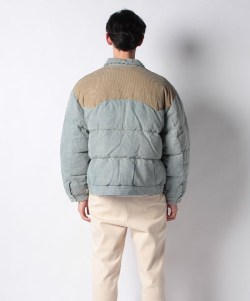 LEVI’S OUTLET(リーバイスアウトレット)/LEVI’S(R) X CLOT リバーシブルダウンジャケット ライトインディゴ DENIM PUFFER/img02