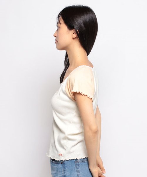 LEVI’S OUTLET(リーバイスアウトレット)/DRY GOODS Tシャツ ホワイト AND ALMOND CREAM/img01