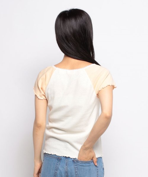 LEVI’S OUTLET(リーバイスアウトレット)/DRY GOODS Tシャツ ホワイト AND ALMOND CREAM/img02
