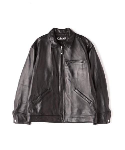 Schott(ショット)/LEATHER TRACKER JACKET/レザートラッカージャケット/img11