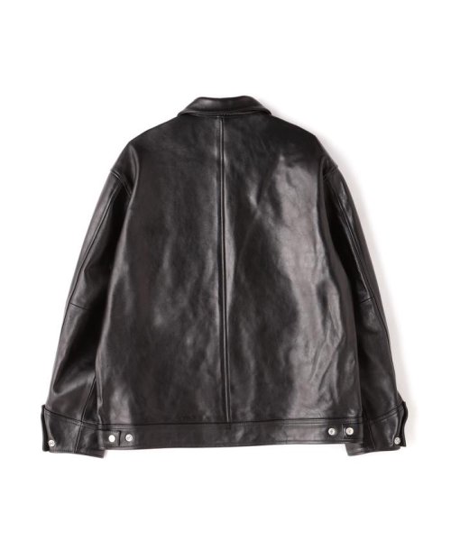 Schott(ショット)/LEATHER TRACKER JACKET/レザートラッカージャケット/img12