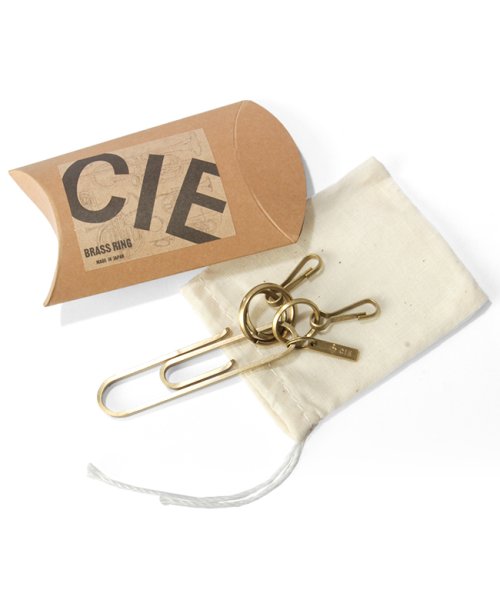 CIE(シー)/CIE シー キーホルダー キーリング フック 真鍮 日本製 ブランド CIE 092300/img08