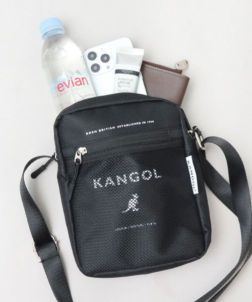 KANGOL(KANGOL)/KANGOL カンゴール 縦型 ミニショルダーバッグ ミニバッグ シンプル タウンユース 旅行 アウトドア/img05