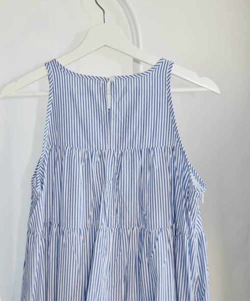 ARGO TOKYO(アルゴトウキョウ)/Stripe Tiered Onepiece 29064　ストラップテイアードワンピース　ワンピース　マキシワンピース　ロングワンピース　テイアード　ギャザーワ/img33