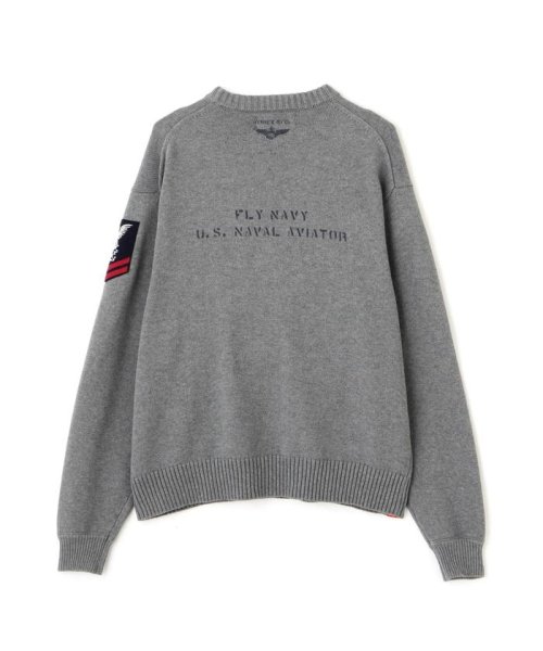 AVIREX(AVIREX)/NAVAL CREWNECK KNIT / ネイバル クルーネック ニット / AVIREX / アヴィレックス/img34