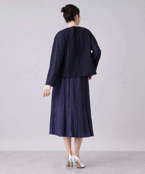 ノーカラージャケット 