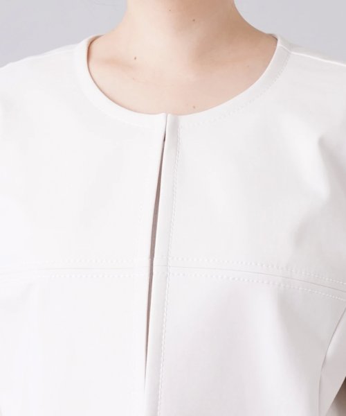 ノーカラージャケット 