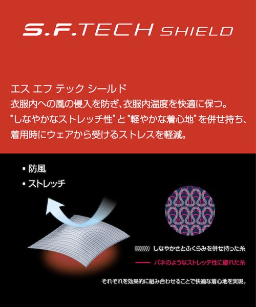 MOVESPORT(ムーブスポーツ)/S.F.TECH SHIELD 総柄グラフィック フードロゴ フルジップフーディー/img04