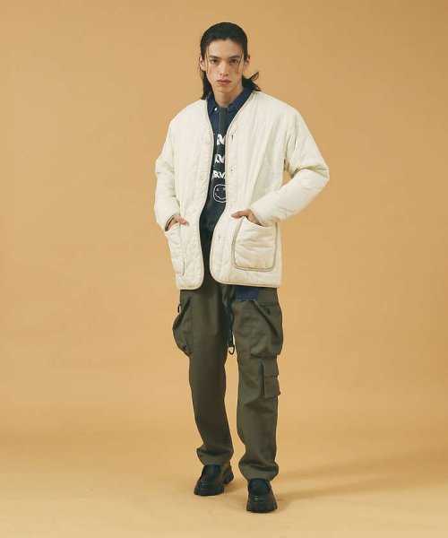 【UNIVERSAL OVERALL/ユニバーサルオーバーオール】 リップストッ UNIVERSAL OVERALL/ユニバーサルオーバーオール ユニバーサルオーバーオール sorona モデル：H177 B90 W72 H92