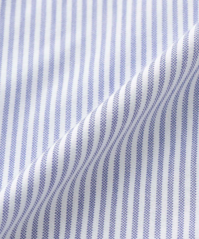 FLEX JERSEY】ストライプジャージボタンダウンシャツ(505450261
