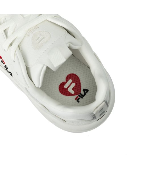 FILA（Shoes）(フィラ（シューズ）)/RAY TRACER HEART/ レイトレーサー ハート ダッドシューズスニーカー / ホワイト/img12