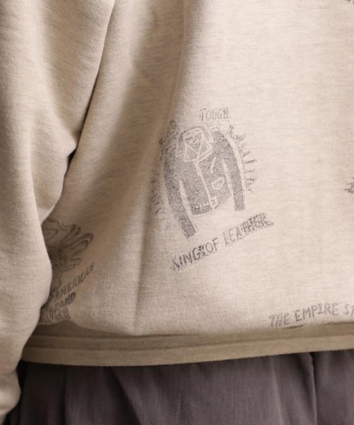 WEB LIMITED/FADE STAMP SWEAT/フェード スタンプスウェット 