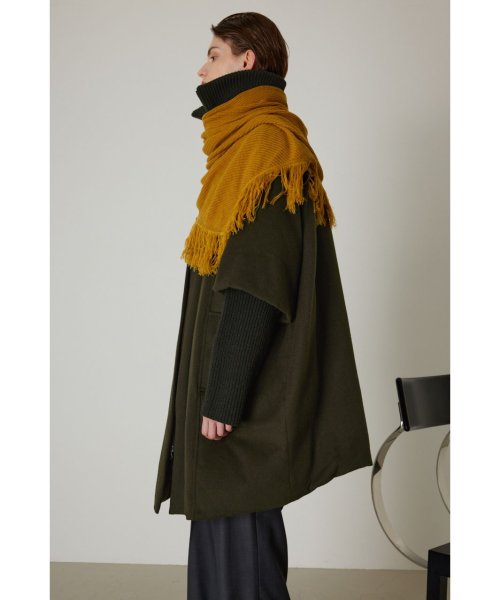 Back side down combination CT side down combination 毛76%ナイロン23%ポリウレタン1%中わた ダウン81%フェザー19%裏地 CT