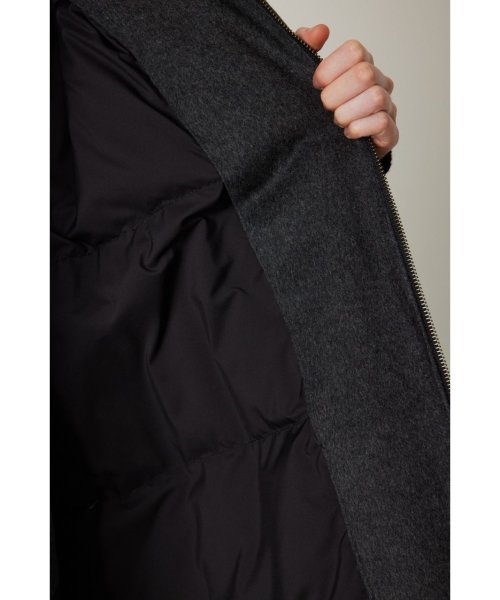 Back side down combination CT side down combination 毛76%ナイロン23%ポリウレタン1%中わた ダウン81%フェザー19%裏地 CT